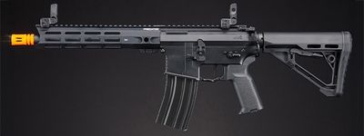 Lancer Tactical Gen 4 Predator 10&quot; SBR AEG w/ Aster II Bluetooth ETU - Black
