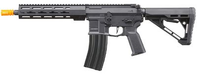 Lancer Tactical Gen 4 Predator SBR AEG w/ PTS SR 9.5&quot; Rail System &amp; Nebula II ETU - Black
