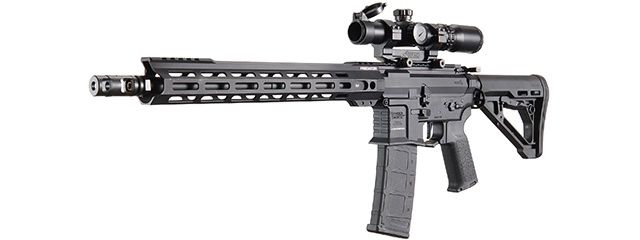 Dr. Gearbox Custom LT-42BV Gen 4 &quot;ALPHA&quot; 13&quot; Full Metal AEG Rifle - Black