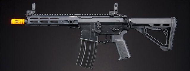 Lancer Tactical Gen 4 Predator 8&quot; CQB AEG w/ Aster II Bluetooth ETU - Black