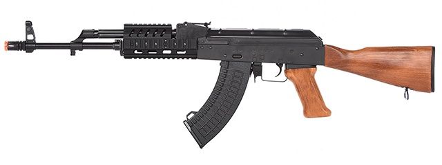 LCT Airsoft TX-63 / AK-63 RIS AEG Rifle - Real Wood