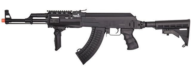 Lancer Tactical AK-47 LT-728C Airsoft AEG Rifle w/ Retractable Stock
