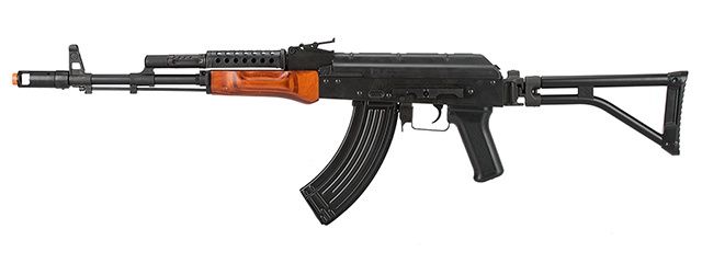 LCT Airsoft G-03 NV Full Metal AEG with Real Wood &amp; Side Folding Stock