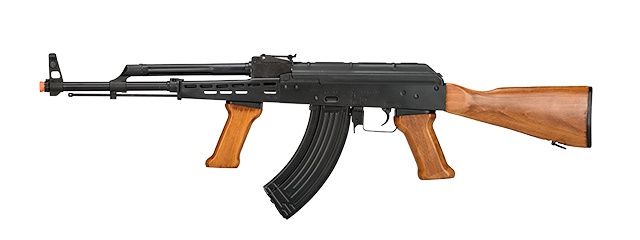 LCT-LCKM63-AEG LCT Real Wood Full Metal AK47 w/ Foregrip