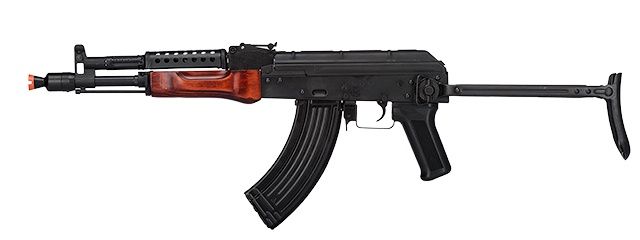 LCT-MG-MS-AEG LCT Airsoft Stamped Steel AK-74 w/ Fold Stock