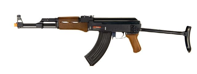 Double Eagle Airsoft AK 47 AEG ABS Polymer Edition w/ Folding Stock