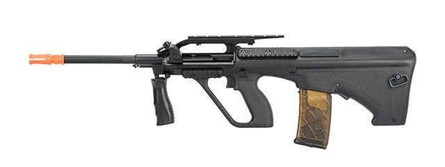 Army Armament Polymer AUG Civilian AEG Airsoft Rifle w/ Top Rail