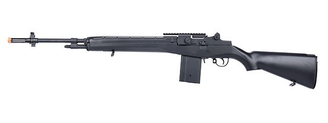AGM M14 SOCOM Airsoft DMR AEG Rifle, COLOR: Black