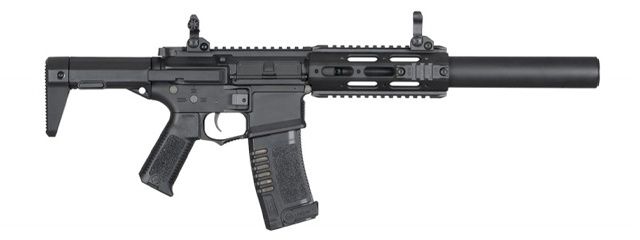 ARES Airsoft M4 Amoeba AEG Mod RIS Mock Suppressor EFCS