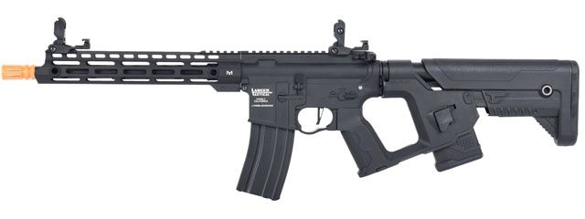 Lancer Tactical Enforcer BLACKBIRD AEG Rifle w/ Alpha Stock - LOW FPS, COLOR: Black