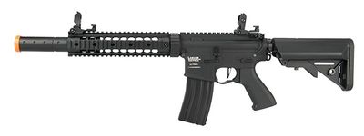 Lancer Tactical Low FPS Proline Gen 2 10&quot; M4 Carbine Airsoft AEG Rifle with Mock Suppressor