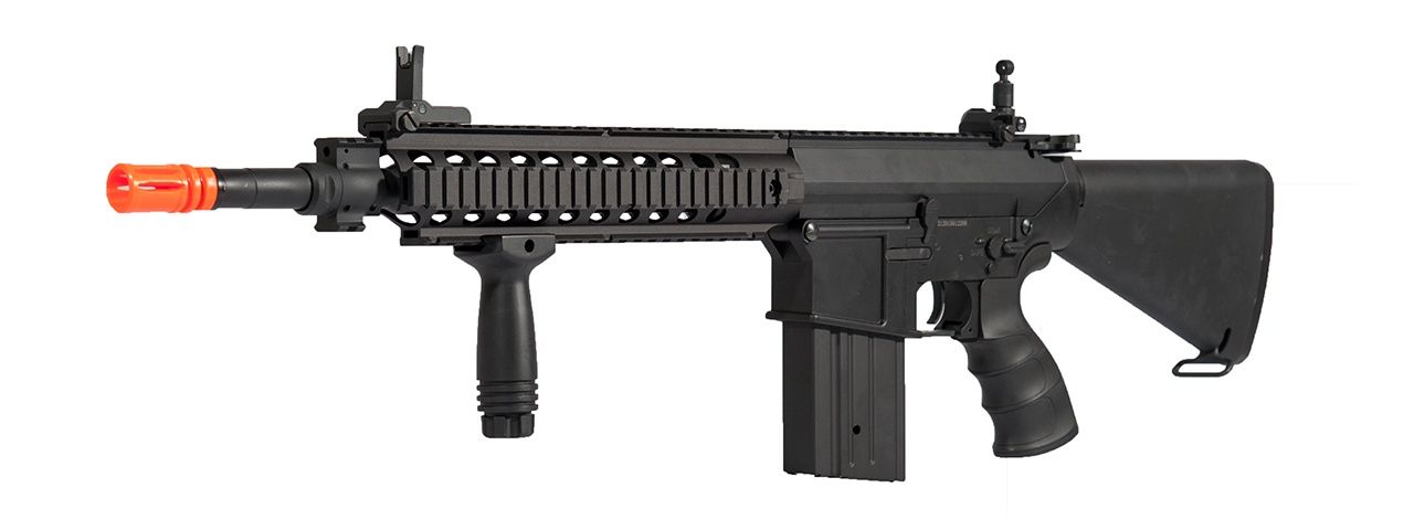 Golden Eagle JG Commando SR-25 Airsoft Aeg with Quad RIS