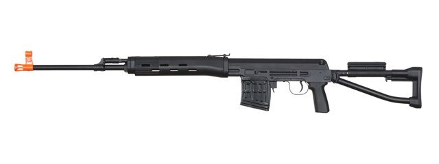 Atlas Custom Works Airsoft SVD S Bolt Action Rifle w/ Folding Stock