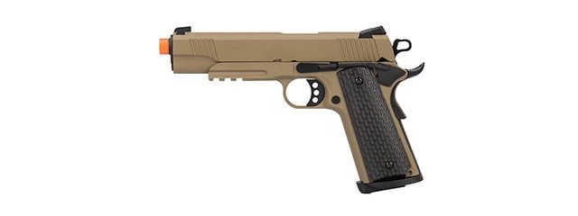 Army Armament Full Metal R28 1911 Desert Warrior GBB Airsoft Pistol