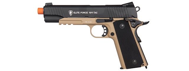 Elite Force 1911 Tac CO2 Blowback Airsoft Pistol with 20mm Rail