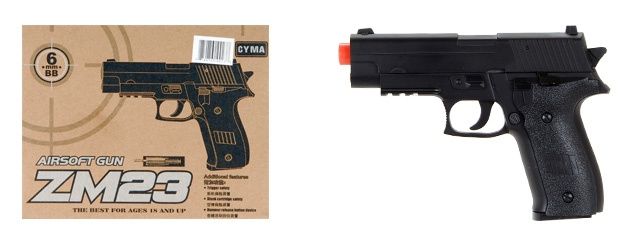 Cyma ZM23 MK23 Metal Spring Airsoft Pistol