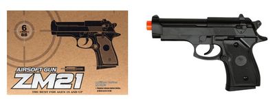 Cyma Metal Spring Powered Airsoft Compact M9 Pistol