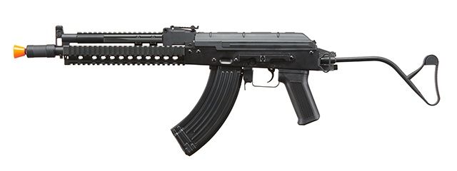 Lancer Tactical   AK-74M AEG Airsoft Rifle Non ETU w/ Golden Eagle Handguard &amp; SG-11B Mag