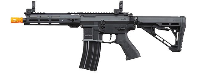 Lancer Tactical Gen 4 Predator 8" CQB Airsoft AEG Rifle with Nebula II ETU