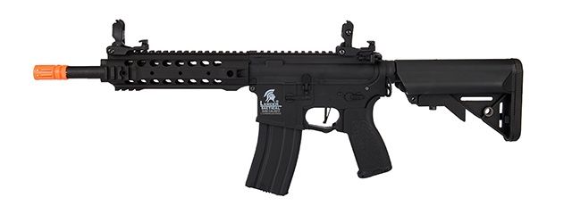 Lancer Tactical LT-24BA8-G2-E Hybrid M4 Carbine Airsoft AEG w/ Free Float Rail