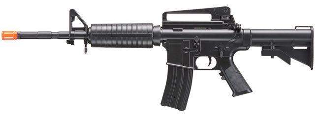 Well D94S M4A1 Auto Electric Gun Plastic Gear with Retractable Stock