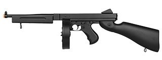 UKARMS D98 M1A1 WWII Submachine Gun AEG, COLOR: Black