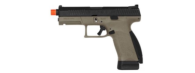 ASG CZ P-10C CO2 Airsoft Pistol, Optic Ready, Outer Threaded Barrel