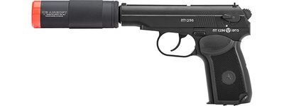CS BLE PM2 Makarov Airsoft Pistol w/ Suppressor