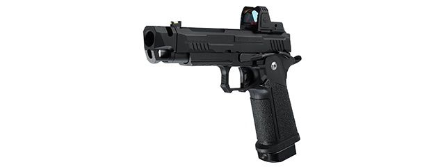 ARCTURUS Vanguard 4.3" Hi-Capa GBB Pistol w/ Optics Ready Slide, Compensator &amp; ARS-1 Red Dot Combo
