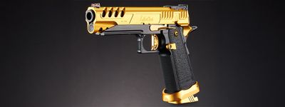 Custom Golden Rival - Tokyo Marui Hi-Capa 5.1 Gold Match Gas Blowback Airsoft Pistol
