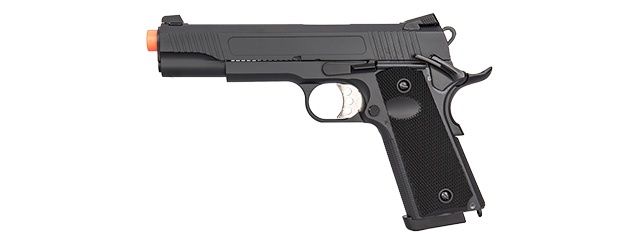 Double Bell Gas Blowback Textured Metal M1911 Airsoft Pistol
