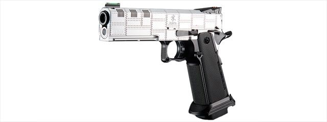 Dr. Gearbox Custom Tokyo Marui Monochrome "ZERO" 5.1 Hi-Capa GBB Pistol