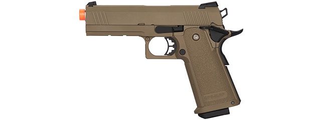 Golden Eagle IMF 3303 OPS-M.RP Tactical HiCapa Semi-Auto GBB Metal Pistol