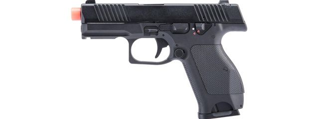 Kizuna Works KW-15K Gas Blowback Airsoft Pistol, COLOR: Black