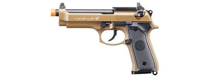 KLI KL-92 SAHARA Limited Edition 6mm Dual Power CO2/Gas Blowback Airsoft Pistol
