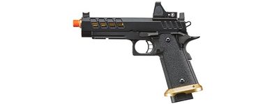Lancer Tactical Heracles Hi-Capa Gas Blowback Airsoft Pistol  with Reflex Dot