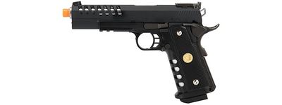 WE Tech 1911 5.1 Hi-Capa Hyper Speed "Skeletor" Gas Blowback Airsoft Pistol