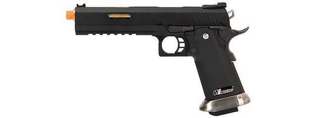 WE Tech 1911 Hi-Capa T-Rex Competition Gas Blowback Airsoft Pistol w/ Sight Mount &amp;  Top Ports