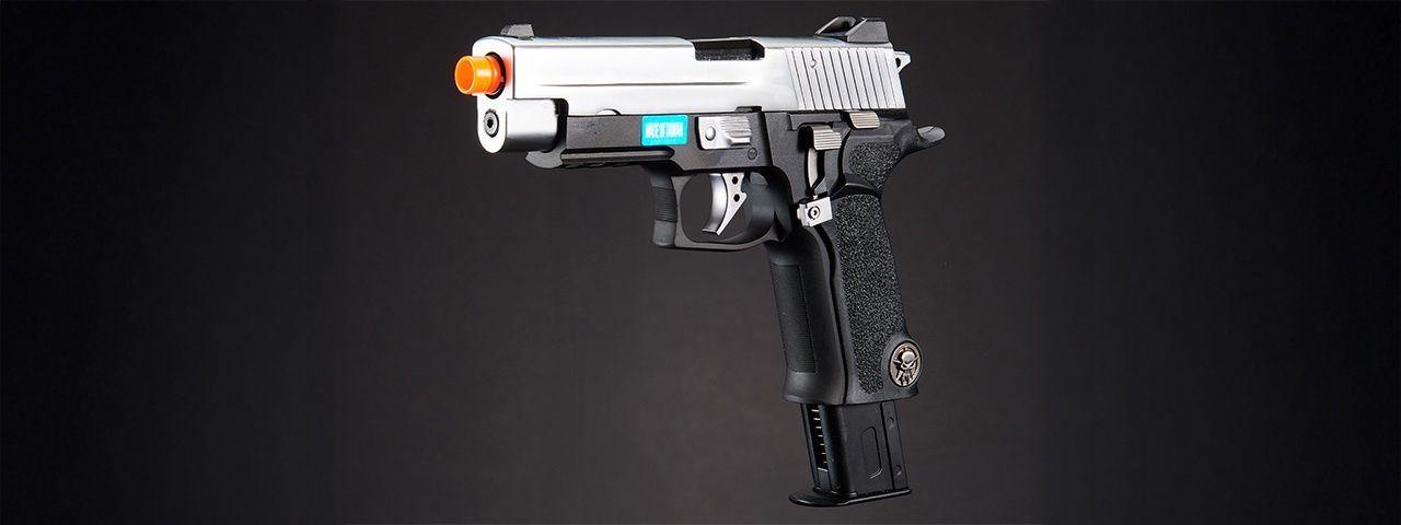 WE Tech Full Metal P-Virus Two-Tone Gas Blowback Airsoft Pistol