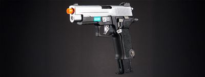 WE Tech Full Metal P-Virus Two-Tone Gas Blowback Airsoft Pistol