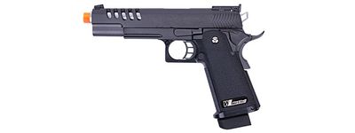WE Tech Hi Capa 5.1 M1911 Tactical Master Gas Blowback Airsoft Pistol