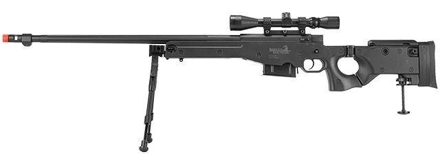 LT-96D AWP Gas Powered Bolt Action Airsoft Rifle with Scope &amp; Bi-Pod