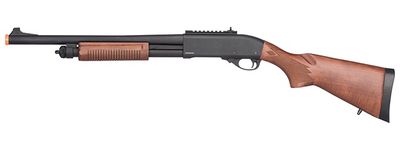 Golden Eagle M870 3/6-Shot Pump Action  Gas Airsoft Shotgun