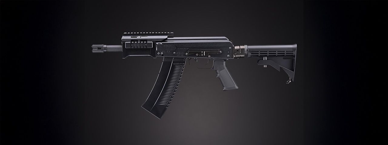 Tokyo Marui SAIGA-12 SBS Tri-Shot Gas Blowback Airsoft Shotgun