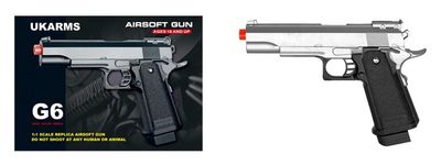 G6S Metal Shell Spring Airsoft Pistol