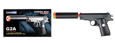 UKARMS G2A Metal Spring Airsoft Pistol