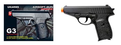 UK ARMS G3 Metal Spring Airsoft Pistol