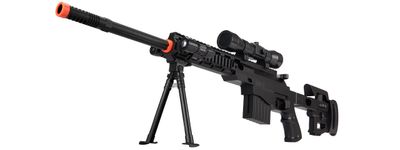 UKARMS-P1402 Fully Loaded Tactical Quad RIS Sniper Airsoft Rifle
