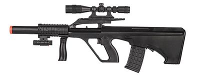 UK Arms P2300 AUG Spring Power Airsoft Rifle with Laser and Scope