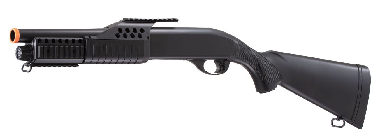 AGM Short Barrel Shell-Fed Pump Action Spring Airsoft Shotgun